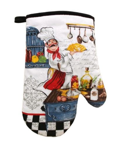 DURATEX Kuchyňská chňapka RM 067, 28 cm, bavlna,magnet, poutko, kuchař