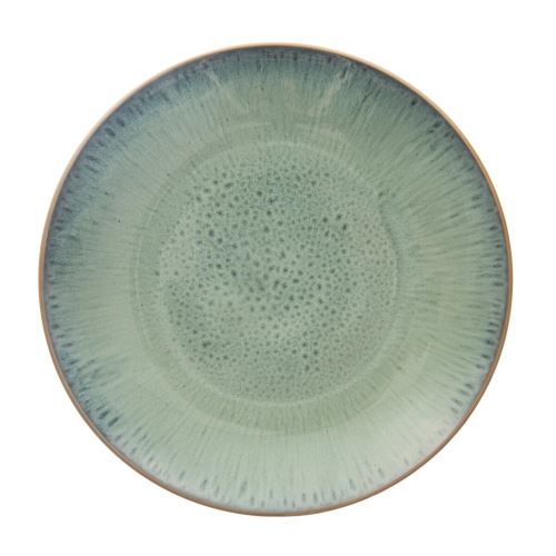 ORION Talíř mělký GLAZE pr. 27 cm, zelený, keramika
