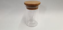 TESCOMA Box with wooden cap FIESTA 0.2 l, wood / glass