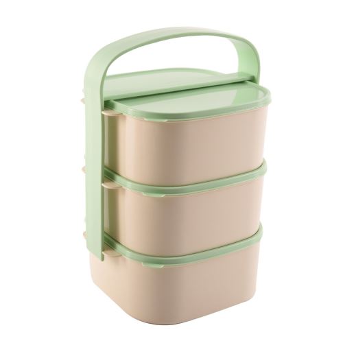 ORION Jídlonosič ALMI 3 x 1,15 l, plast