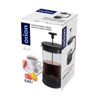 ORION French press 0,65 l BLACK, borosil. sklo/plast_8 (7)