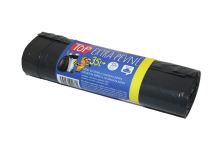 VIPOR Retractable waste bags 35 l / 15 pcs, black, extra strong