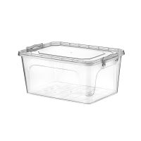 HOBBY LIFE Box with lid MULTI low 1.5 l, transparent