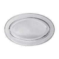 ORION Tray oval 34.5 x 23 cm, stainless steel ORION Tray oval 34.5 x 23 cm, stainless steel