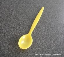 Coffee spoon 13.5 cm, 1 pc, colors mix