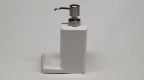 TESCOMA Dávkovač saponátu ONLINE 350 ml, s odkladačem pro houbičku