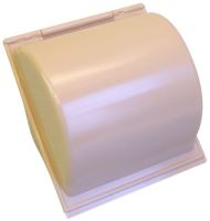 PLASTIA Коробка, тримач туалетного паперу, білий, пластик