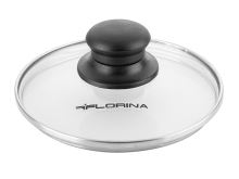 FLORINA Glass lid ø 12 cm with plastic handle