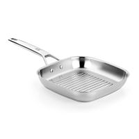 BRA Grill pan SIGNATURE 24 x 24 cm, stainless steel