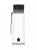 EQUA Water Bottle Plain Black 600 ml