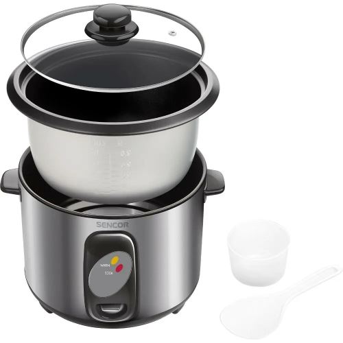 SENCOR Rýžovar 1 l, SRM1000SS, stříbrný_0