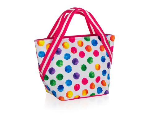 Termo taška DELIA 8 l, 34  x 15  x v.22 cm, puntíky_0