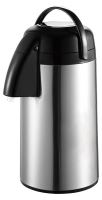 TORO Thermos 2.8 l with pump, stainless steel / glass