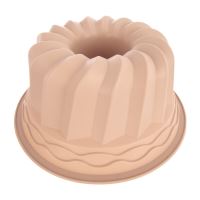 ORION Forma silikonová na bábovku, bábovka o 23,5 cm, béžová_5 (4)