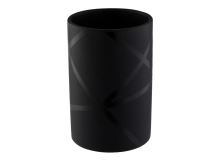 AXENTIA Чашка для щітки, керамічна, чорна