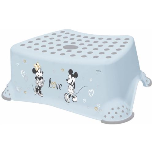 KEEEPER Stolička, stupátko protiskluzové, dětské, sv.modrá MICKEY
