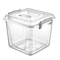 HOBBY LIFE Box with lid MULTI low 8.5 l, transparent