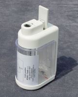 Liquid soap dispenser 0.5 l, plastic, white / clear