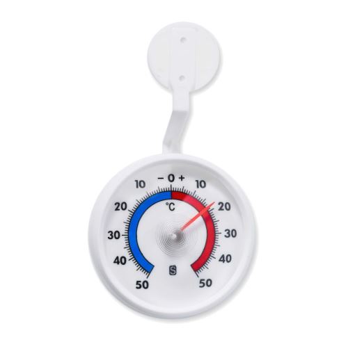 SCHNEIDER Teploměr okenní -50°+50°C, venkovní, plast, samolepící