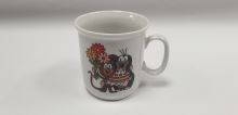THUN Mug GASTON 160 ml, Mole - flower and mouse
