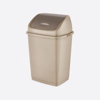 DUNYA Trash can FANTASY 10 l, beige-brown