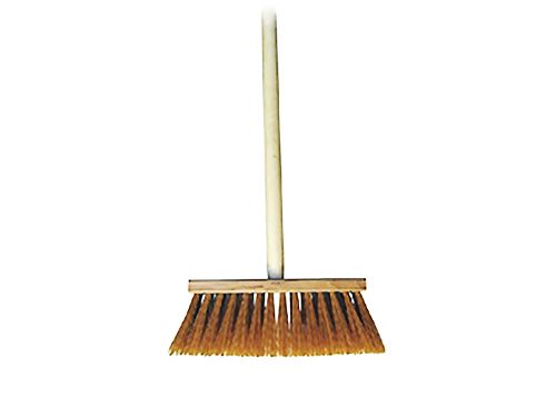 SPOKAR Koště zatloukané venkovní 30 cm, s násadou