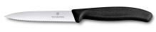 VICTORINOX Knife with corrugated blade Swiss Classic 10 cm, 6.7733, black