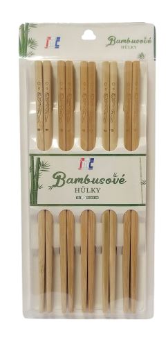 Hůlky bambusové 10 párů