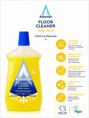 ASTONISH Čistič na podlahu 1 l - citrus, C2630_0
