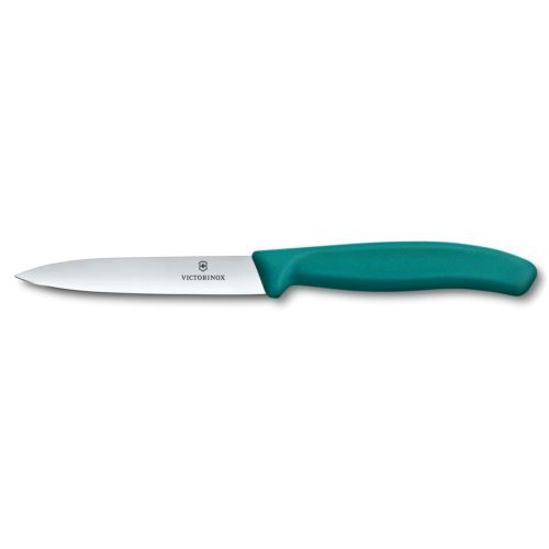 VICTORINOX Nůž univerzální Swiss Classic 10 cm, 6.7704.C1, petrolej. zelený_0