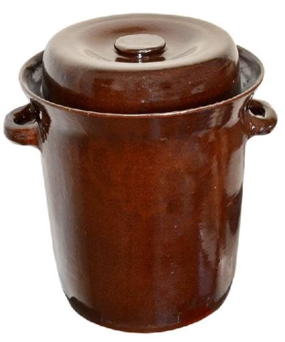 KERAMICKÉ ZÁVODY ZÁBŘEH Keramický hrnec na zelí, zelák 5 l