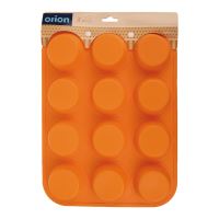 ORION Forma silikonová na muffiny 12 ks, 32,5 x 25 x 3 cm, oranžová_4