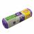 VIBAL Garbage bags with handles 60 l / 15 pcs, very strong, purple