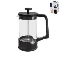 ORION French press 0.65 l BLACK, borosil. glass/plastic
