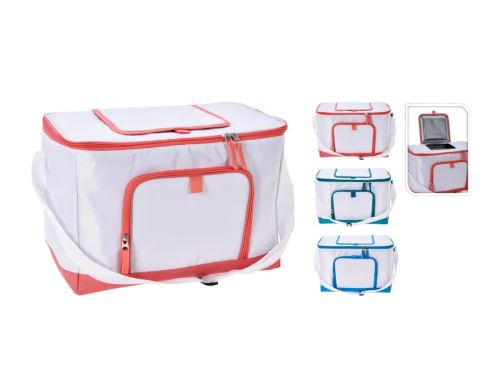 Termo taška 26 l, 40 x 23 x v.28 cm, bílá/oranžová