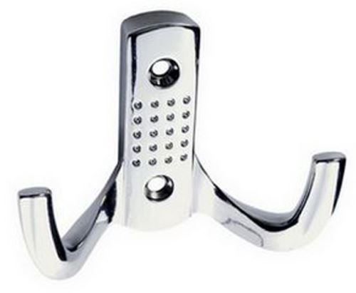 Věšák 2 háčky 58x78x32mm V002 chrom lesklý, kov