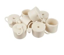 Zátka kvasná s uzávěrem 32 x 28 mm  (5 l demižon), pryžová, 1 ks