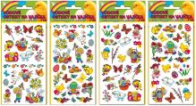 Water decals for Easter eggs 1 sheet, decors mix