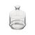 LAV Glass cheese lid BERRY with glass tray 9 cm