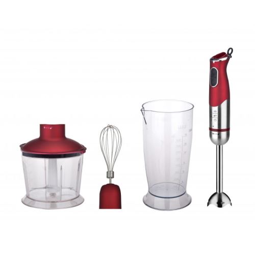 BRAVO Tyčový mixér JOE set, B-4600, červený