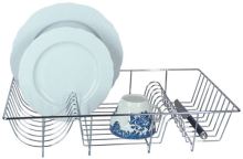 ARTEX Dish drainer PRONTO 47.5 x 30 cm, chrome-plated wire