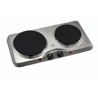 BRAVO Two-burner stove, B-4990, stainless steel