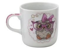 Mug OWL 230 ml, porcelain