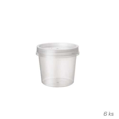 ORION Dóza s víčkem 50 ml, 6 ks, plast
