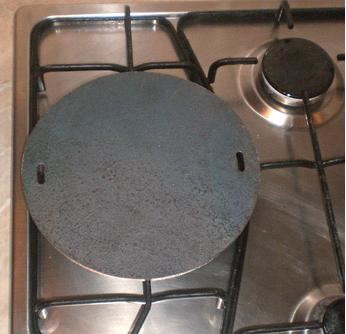 Plotýnka na plynový sporák o 21 cm, litina