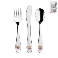 ORION Children's cutlery CATS 3-piece set