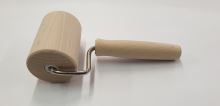 Wooden one-handed dough rolling pin, ø 5/4, 7 cm, cone
