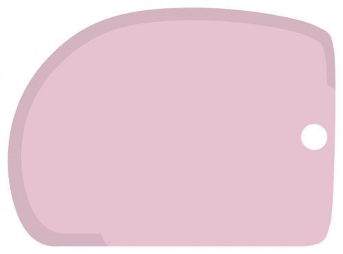 ALVARAK Stěrka kuchyňská univerzální 13 x 9 cm, růžová