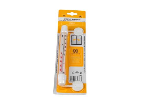 SCHNEIDER Teploměr -40°+50°C, venkovní, plast, okenní, samolepicí