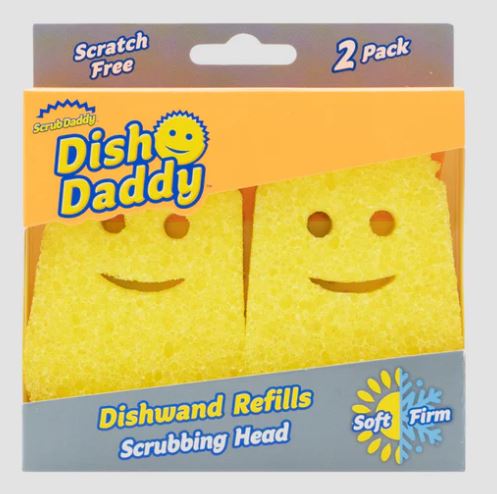 Scrub Daddy Dish Daddy Náhradní houbičky 2ks, žlutá